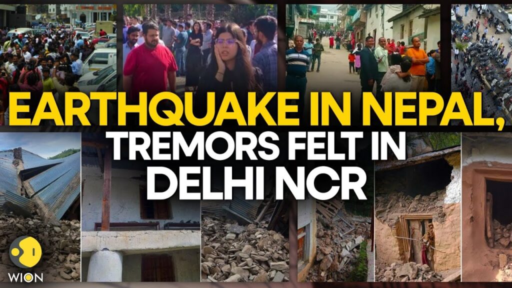 earthquake in nepal tremors felt in delhi ncr