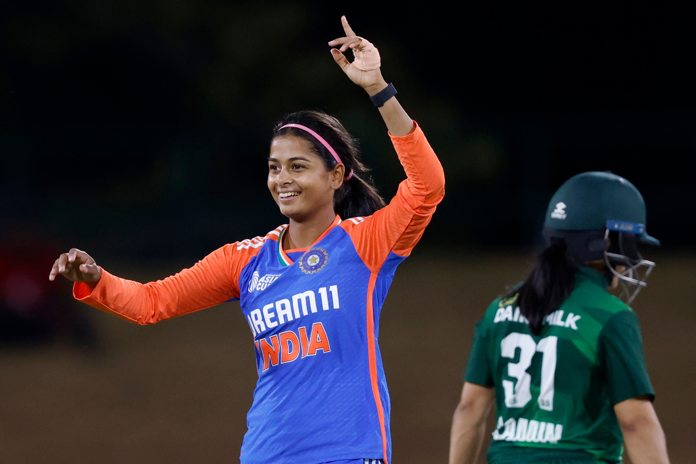 Injured Shreyanka Patil out of Women’s Asia Cup, India call up Tanuja Kanwar